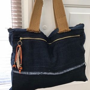 Handmade Denim Bag